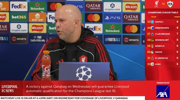 竞技宝娱乐-斯洛特：阵容缺人影响很大 也许去年能拿英超是因为欧冠早早出局